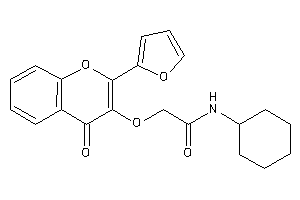 N-cyclohexyl-2-[2-(2-furyl)-4-keto-chromen-3-yl]oxy-acetamide