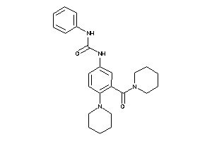 1-phenyl-3-[3-(piperidine-1-carbonyl)-4-piperidino-phenyl]urea