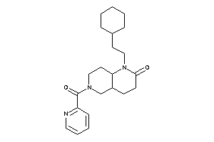 Image of 1-(2-cyclohexylethyl)-6-picolinoyl-4,4a,5,7,8,8a-hexahydro-3H-1,6-naphthyridin-2-one
