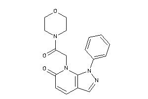 7-(2-keto-2-morpholino-ethyl)-1-phenyl-pyrazolo[3,4-b]pyridin-6-one