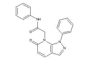 Image of 2-(6-keto-1-phenyl-pyrazolo[3,4-b]pyridin-7-yl)-N-phenyl-acetamide