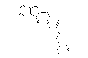 Image of Benzoic Acid [4-[(3-ketocoumaran-2-ylidene)methyl]phenyl] Ester
