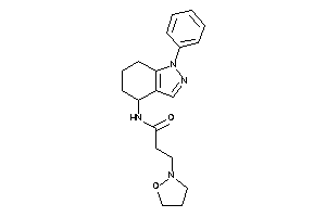 Image of 3-isoxazolidin-2-yl-N-(1-phenyl-4,5,6,7-tetrahydroindazol-4-yl)propionamide