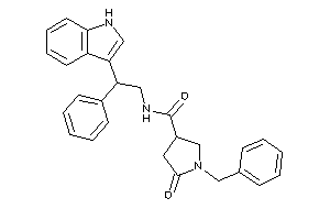 1-benzyl-N-[2-(1H-indol-3-yl)-2-phenyl-ethyl]-5-keto-pyrrolidine-3-carboxamide