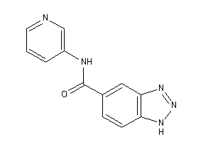 N-(3-pyridyl)-1H-benzotriazole-5-carboxamide