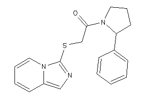 2-(imidazo[1,5-a]pyridin-3-ylthio)-1-(2-phenylpyrrolidino)ethanone