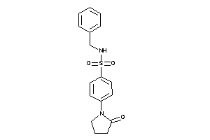 N-benzyl-4-(2-ketopyrrolidino)benzenesulfonamide