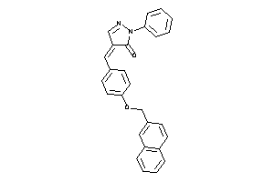 Image of 4-[4-(2-naphthylmethoxy)benzylidene]-2-phenyl-2-pyrazolin-3-one