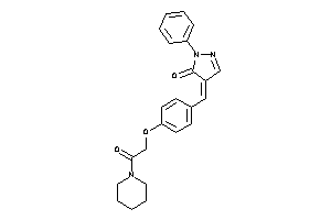 4-[4-(2-keto-2-piperidino-ethoxy)benzylidene]-2-phenyl-2-pyrazolin-3-one