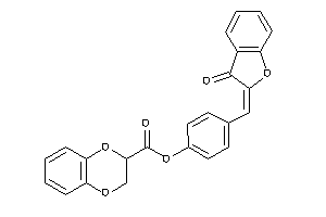 2,3-dihydro-1,4-benzodioxine-3-carboxylic Acid [4-[(3-ketocoumaran-2-ylidene)methyl]phenyl] Ester