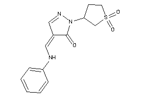 Image of 4-(anilinomethylene)-2-(1,1-diketothiolan-3-yl)-2-pyrazolin-3-one