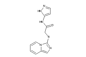 2-(imidazo[1,5-a]pyridin-3-ylthio)-N-(1H-pyrazol-5-yl)acetamide