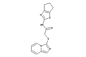 N-(5,6-dihydro-4H-cyclopenta[d]thiazol-2-yl)-2-(imidazo[1,5-a]pyridin-3-ylthio)acetamide