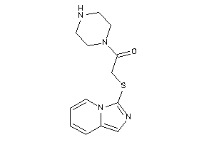 2-(imidazo[1,5-a]pyridin-3-ylthio)-1-piperazino-ethanone