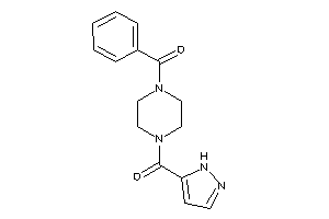 Phenyl-[4-(1H-pyrazole-5-carbonyl)piperazino]methanone