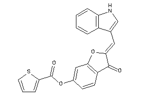 Image of Thiophene-2-carboxylic Acid [2-(1H-indol-3-ylmethylene)-3-keto-coumaran-6-yl] Ester