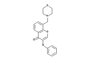 8-(morpholinomethyl)-3-phenoxy-chromone