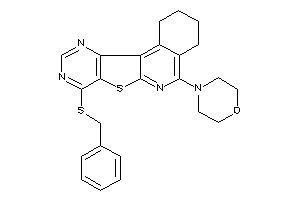 4-[(benzylthio)BLAHyl]morpholine
