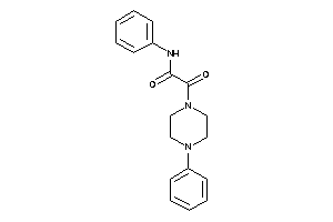 2-keto-N-phenyl-2-(4-phenylpiperazino)acetamide