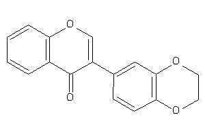 3-(2,3-dihydro-1,4-benzodioxin-6-yl)chromone