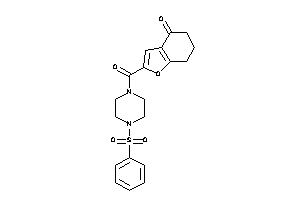 Image of 2-(4-besylpiperazine-1-carbonyl)-6,7-dihydro-5H-benzofuran-4-one