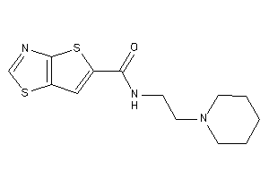 Image of N-(2-piperidinoethyl)thieno[2,3-d]thiazole-5-carboxamide