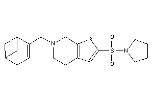 6-(4-bicyclo[3.1.1]hept-3-enylmethyl)-2-pyrrolidinosulfonyl-5,7-dihydro-4H-thieno[2,3-c]pyridine