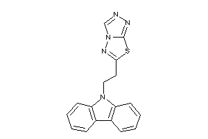 Image of 6-(2-carbazol-9-ylethyl)-[1,2,4]triazolo[3,4-b][1,3,4]thiadiazole