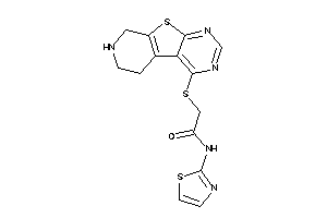 N-thiazol-2-yl-2-(BLAHylthio)acetamide