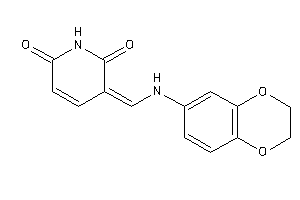 3-[(2,3-dihydro-1,4-benzodioxin-6-ylamino)methylene]pyridine-2,6-quinone