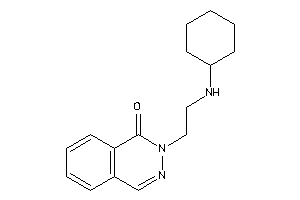 2-[2-(cyclohexylamino)ethyl]phthalazin-1-one