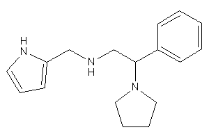 (2-phenyl-2-pyrrolidino-ethyl)-(1H-pyrrol-2-ylmethyl)amine