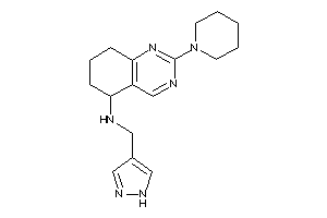 Image of (2-piperidino-5,6,7,8-tetrahydroquinazolin-5-yl)-(1H-pyrazol-4-ylmethyl)amine