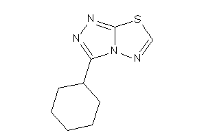 Image of 3-cyclohexyl-[1,2,4]triazolo[3,4-b][1,3,4]thiadiazole