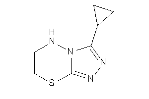 3-cyclopropyl-6,7-dihydro-5H-[1,2,4]triazolo[3,4-b][1,3,4]thiadiazine