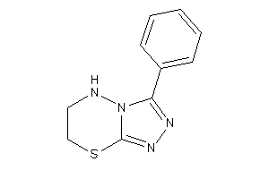 3-phenyl-6,7-dihydro-5H-[1,2,4]triazolo[3,4-b][1,3,4]thiadiazine