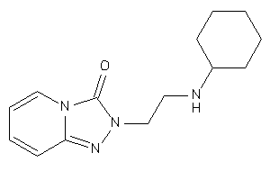 2-[2-(cyclohexylamino)ethyl]-[1,2,4]triazolo[4,3-a]pyridin-3-one