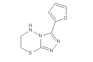 Image of 3-(2-furyl)-6,7-dihydro-5H-[1,2,4]triazolo[3,4-b][1,3,4]thiadiazine
