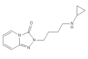 Image of 2-[4-(cyclopropylamino)butyl]-[1,2,4]triazolo[4,3-a]pyridin-3-one