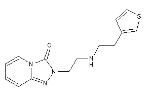 Image of 2-[2-[2-(3-thienyl)ethylamino]ethyl]-[1,2,4]triazolo[4,3-a]pyridin-3-one