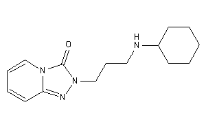2-[3-(cyclohexylamino)propyl]-[1,2,4]triazolo[4,3-a]pyridin-3-one