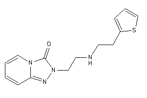 2-[2-[2-(2-thienyl)ethylamino]ethyl]-[1,2,4]triazolo[4,3-a]pyridin-3-one