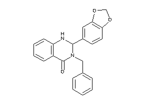 Image of 2-(1,3-benzodioxol-5-yl)-3-benzyl-1,2-dihydroquinazolin-4-one