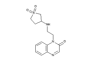 1-[2-[(1,1-diketothiolan-3-yl)amino]ethyl]quinoxalin-2-one
