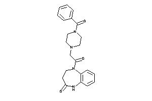 1-[2-(4-benzoylpiperazino)acetyl]-3,5-dihydro-2H-1,5-benzodiazepin-4-one