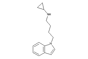 Cyclopropyl(4-indol-1-ylbutyl)amine