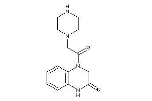 Image of 4-(2-piperazinoacetyl)-1,3-dihydroquinoxalin-2-one