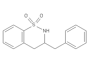3-benzyl-3,4-dihydro-2H-benzo[e]thiazine 1,1-dioxide