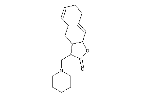 Image of 3-(piperidinomethyl)-3a,4,5,8,9,11a-hexahydro-3H-cyclodeca[b]furan-2-one