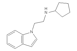 Cyclopentyl(2-indol-1-ylethyl)amine